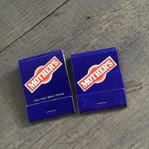 Pair of M O T H E R S matchbooks